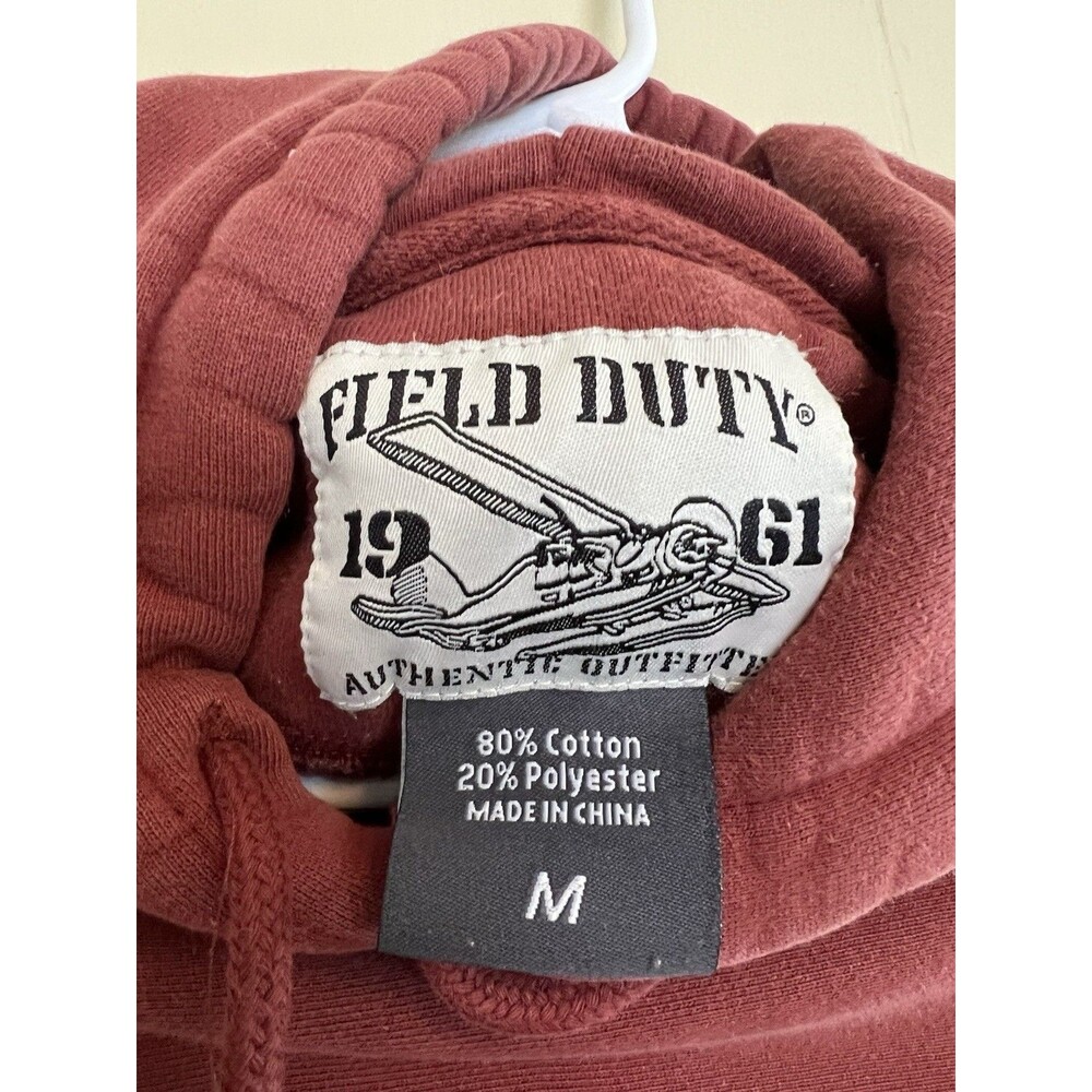 New Cabela's Men's Deer, Lab, Duck, Float Plane HeavyWeight Hunting Hoodie M - Picture 2 of 5